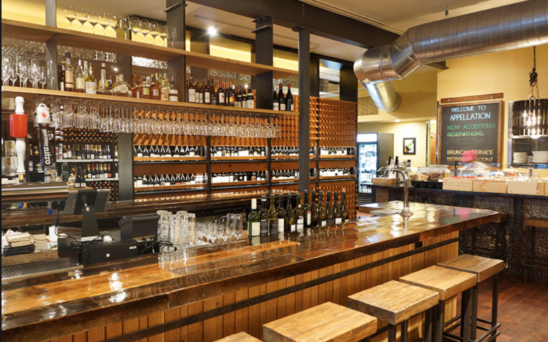 Appellation Wine Bar & Restaurant Unveils Inaugural Spring Menu and Newest Art Installation