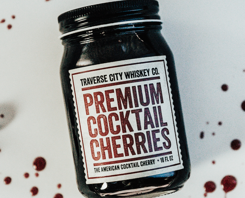 Traverse City Whiskey Co. Unveils Line of  All-Natural Premium Cocktail Cherries