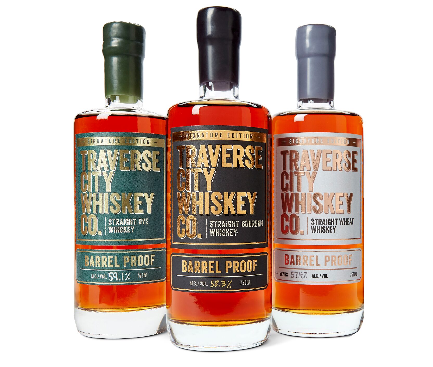 Traverse City Whiskey Co. Awarded Double Gold Medals for its Barrel Proof Rye Whiskey and Barrel Proof Wheat Whiskey at the 2022 San Francisco World Spirits Competition