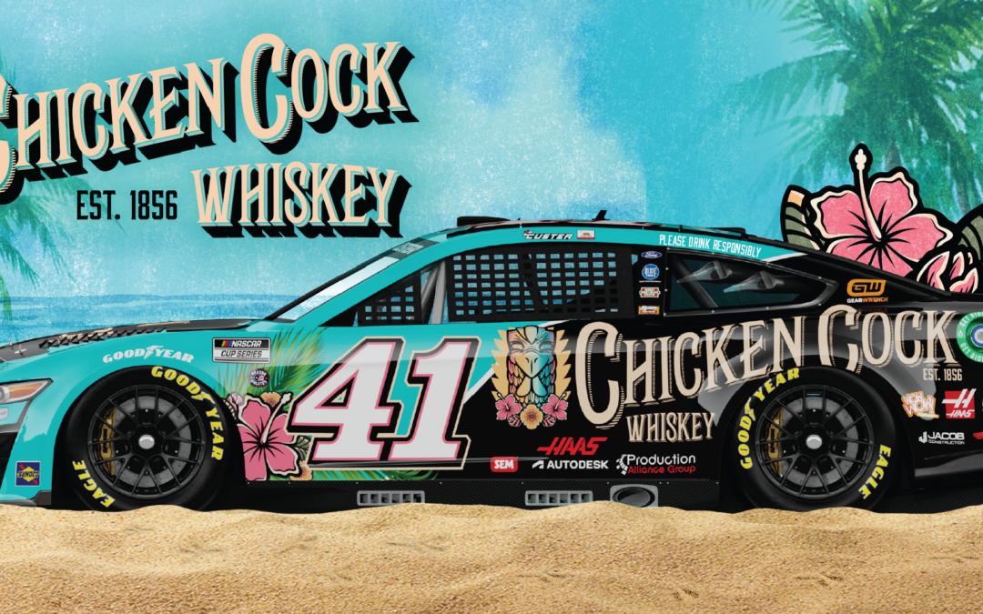 Chicken Cock Whiskey Makes its NASCAR Debut With Cole Custer and the No. 41 Team of Stewart-Haas Racing May 29 at Charlotte