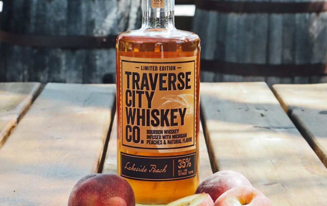 Traverse City Whiskey Co. Introduces Limited-Edition American Lakeside Peach Whiskey Just in Time for Summer